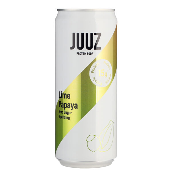 Juuz Protein soda Limeta + Papaja